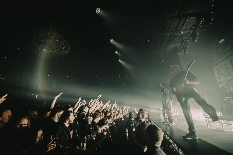 Parkway Drive performing live in Adelaide at Hindley Street Music Hall